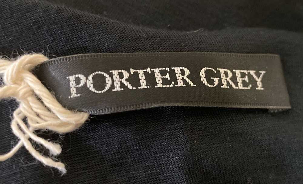 NWT Porter Grey Womens Black Cotton Long Sleeve C… - image 3