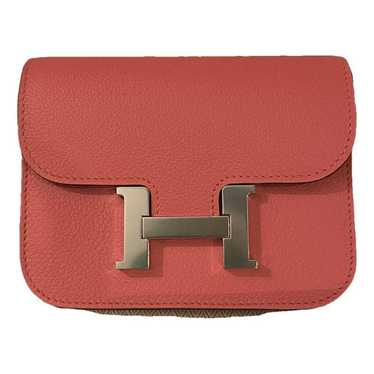 Hermès Constance Slim leather wallet - image 1