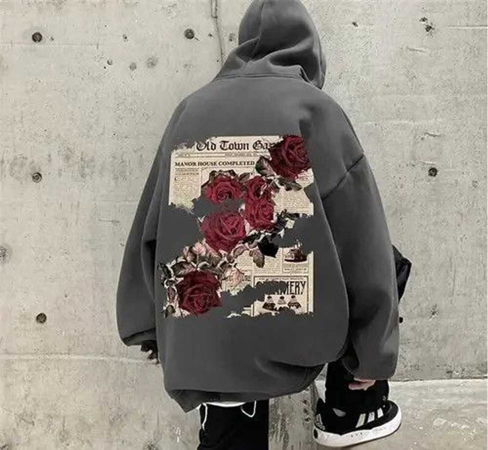 Japanese Brand × Streetwear × Vintage Man Roses P… - image 1