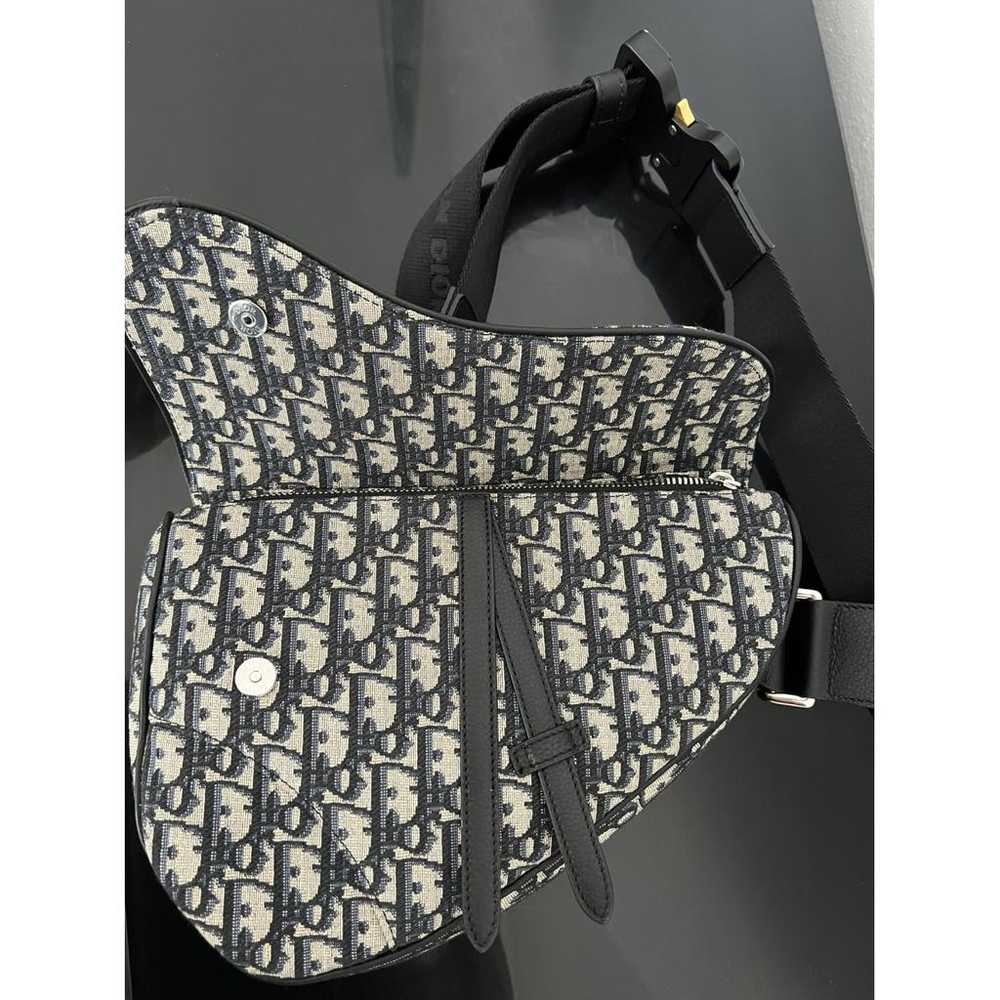 Dior Saddle cloth bag - image 3