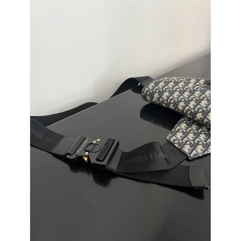 Dior Saddle cloth bag - image 7
