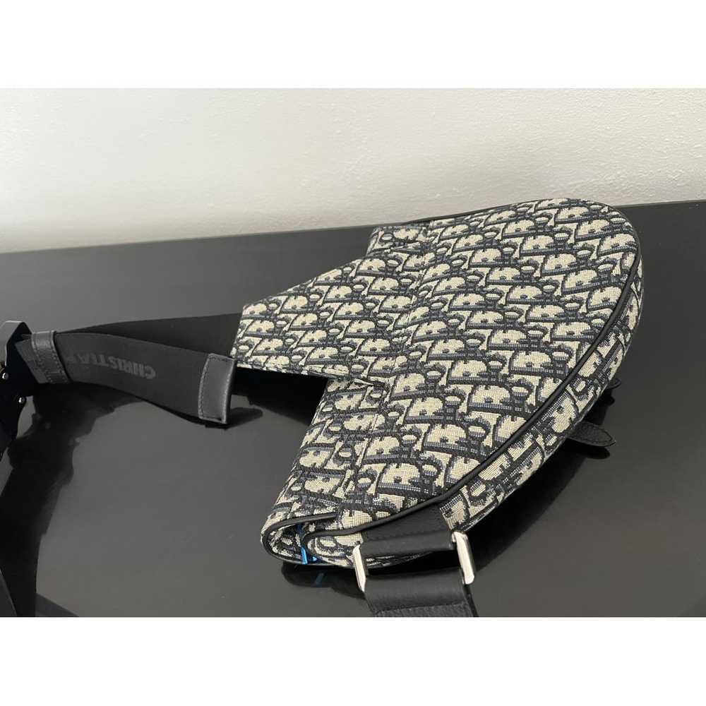 Dior Saddle cloth bag - image 9