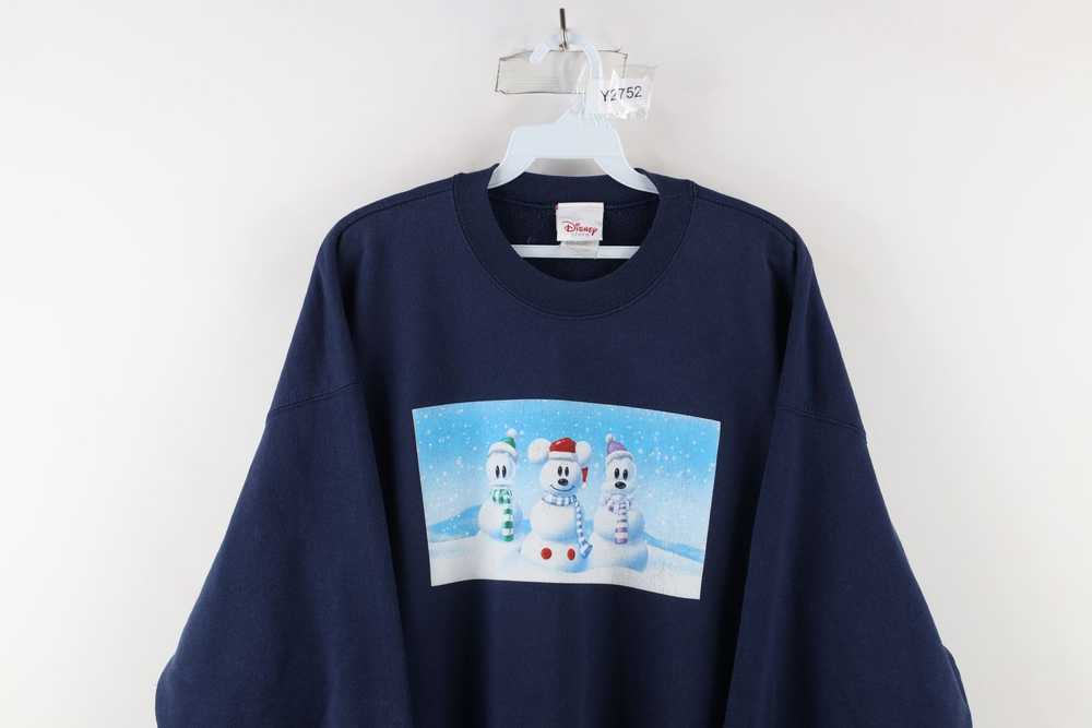 Disney × Vintage Vintage 90s Disney Christmas Sno… - image 2