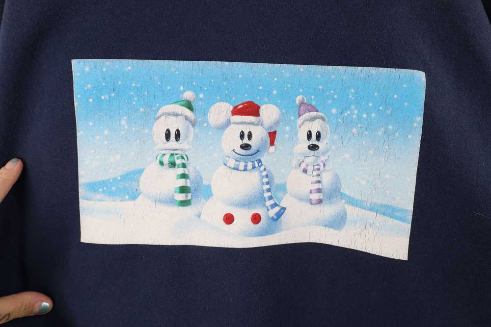 Disney × Vintage Vintage 90s Disney Christmas Sno… - image 4