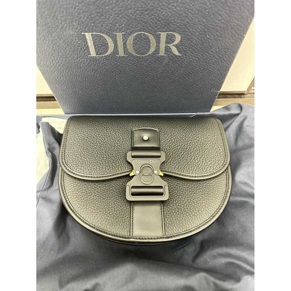 Dior Homme Leather weekend bag - image 3