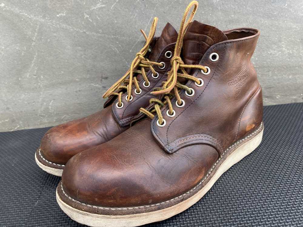 Red Wing Red Wing 9111 Classic Round Copper Rough… - image 4