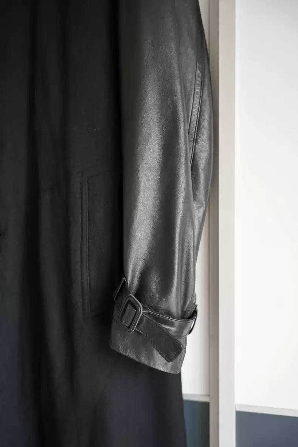 Yohji Yamamoto Yohji Yamamoto 12aw Leather Sleeve… - image 3