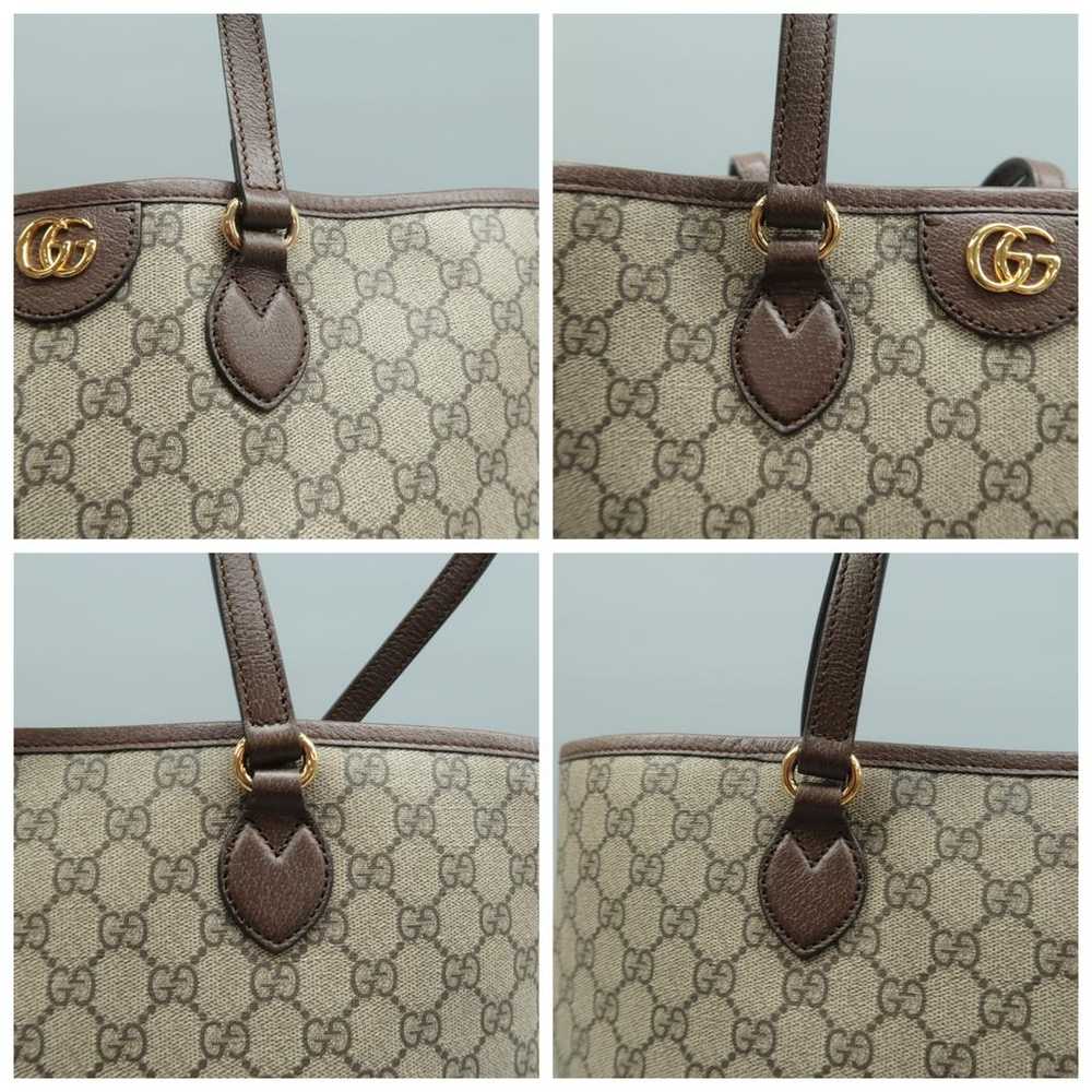 Gucci Leather satchel - image 11