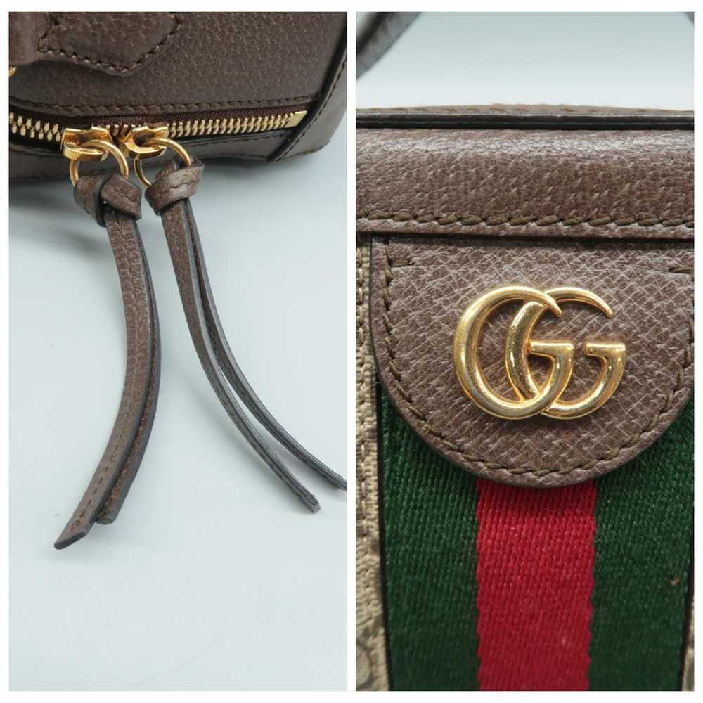 Gucci Ophidia leather satchel - image 11