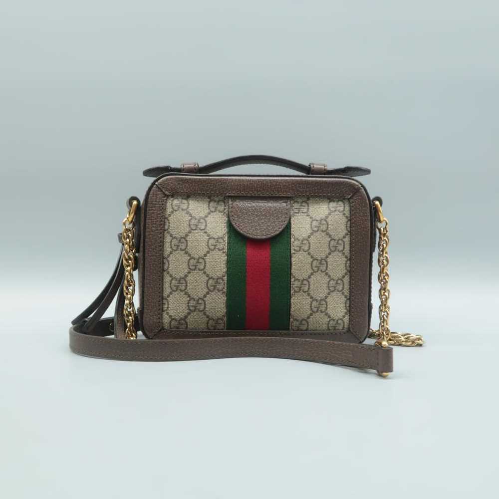 Gucci Ophidia leather satchel - image 4