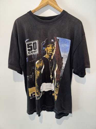 50 Cent × Rap Tees × Vintage Vintage 50 Cent Rap … - image 1