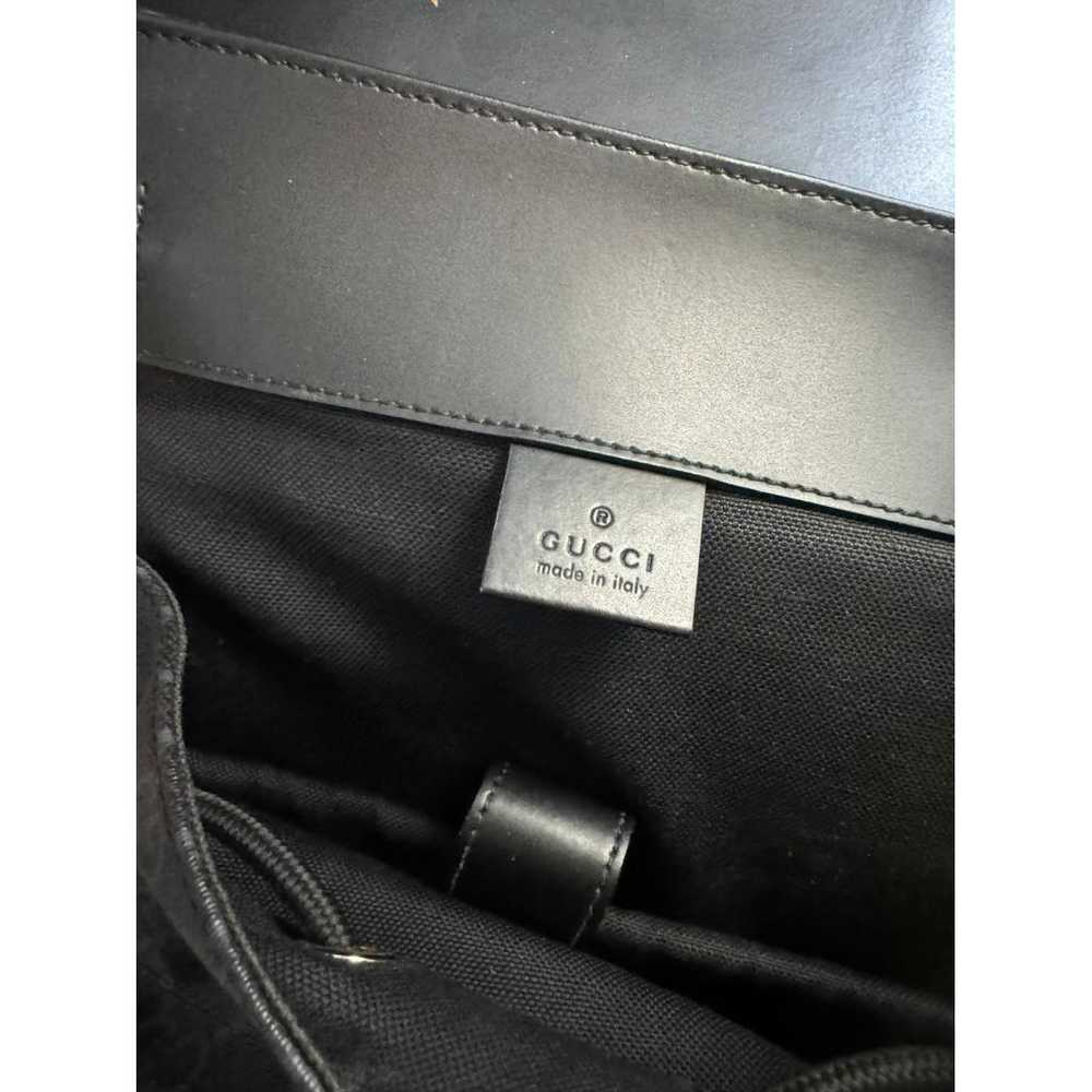 Gucci Leather weekend bag - image 4