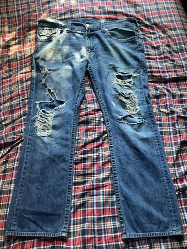 True Religion True Religion Distressed Jeans