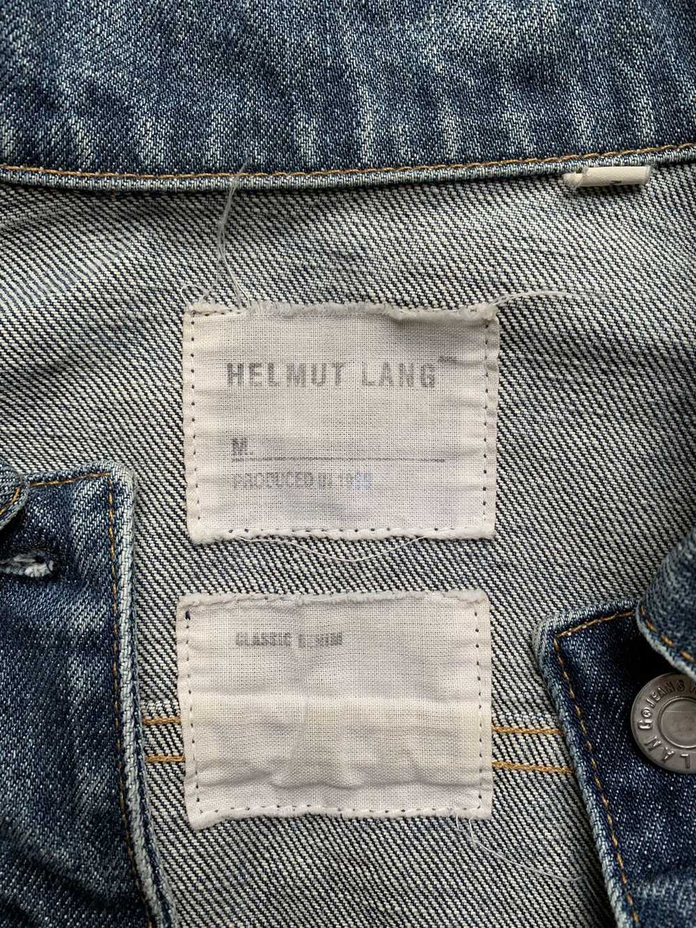 Helmut Lang Helmut Lang 1998 Classic Denim Jacket - image 2