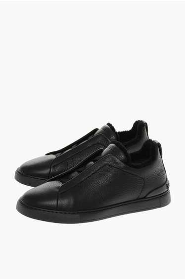 Ermenegildo Zegna Textured Leather TRIPLE STITCH … - image 1