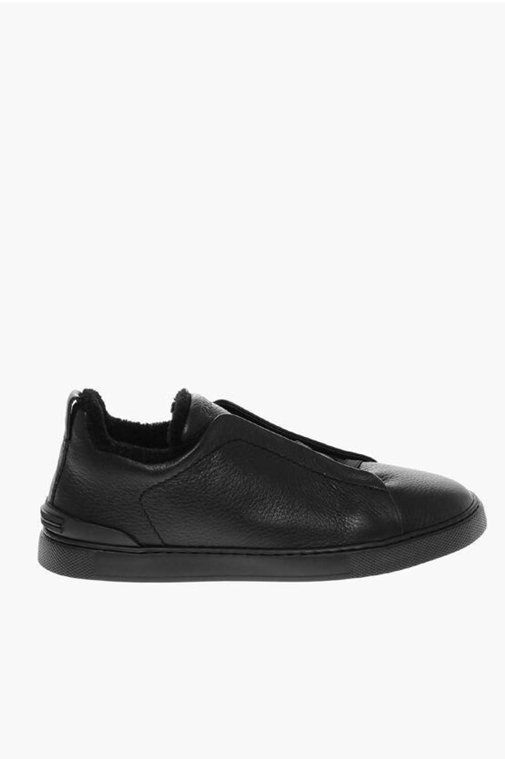 Ermenegildo Zegna Textured Leather TRIPLE STITCH … - image 3