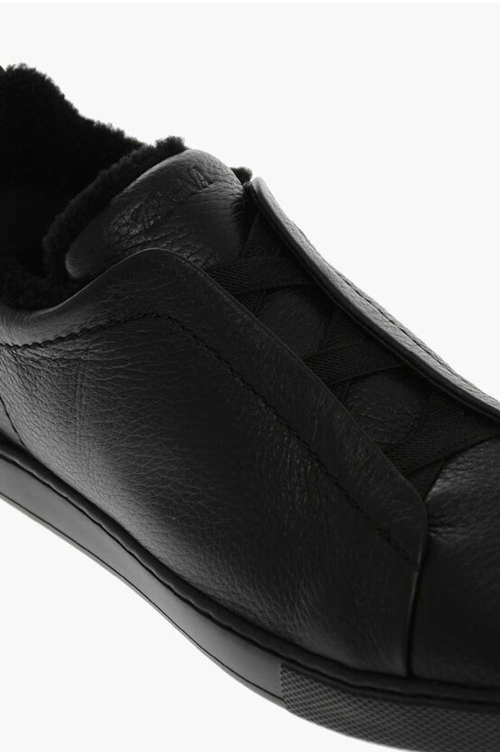 Ermenegildo Zegna Textured Leather TRIPLE STITCH … - image 4