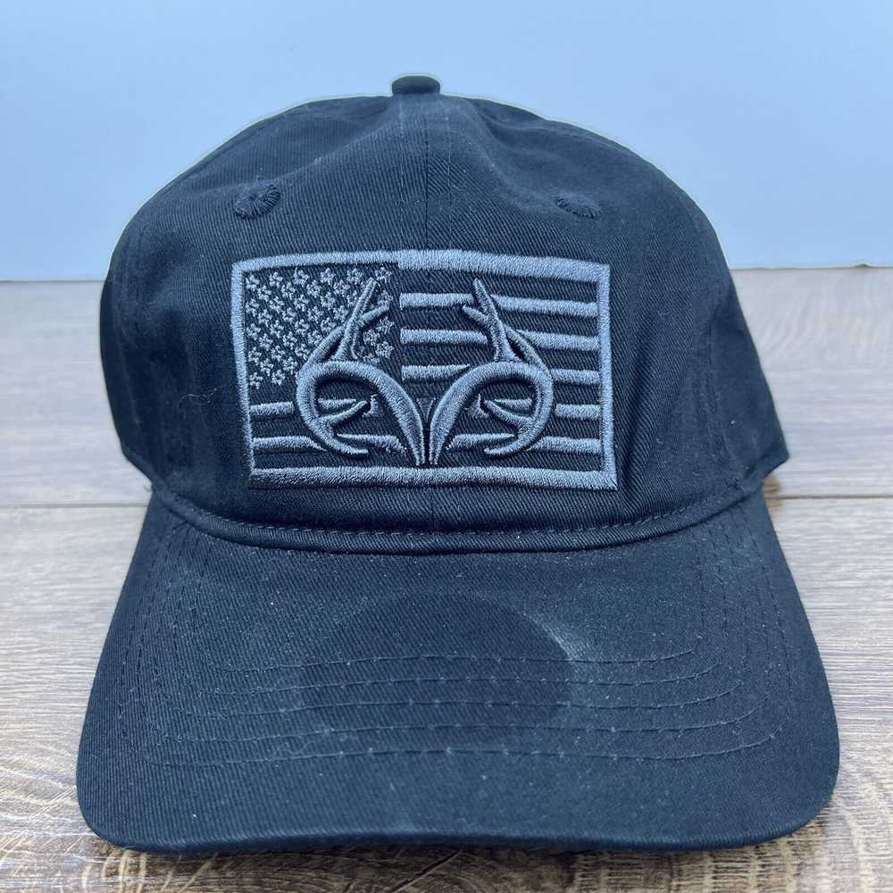 Realtree Realtree Hat Realtree USA Flag Black Hat… - image 2