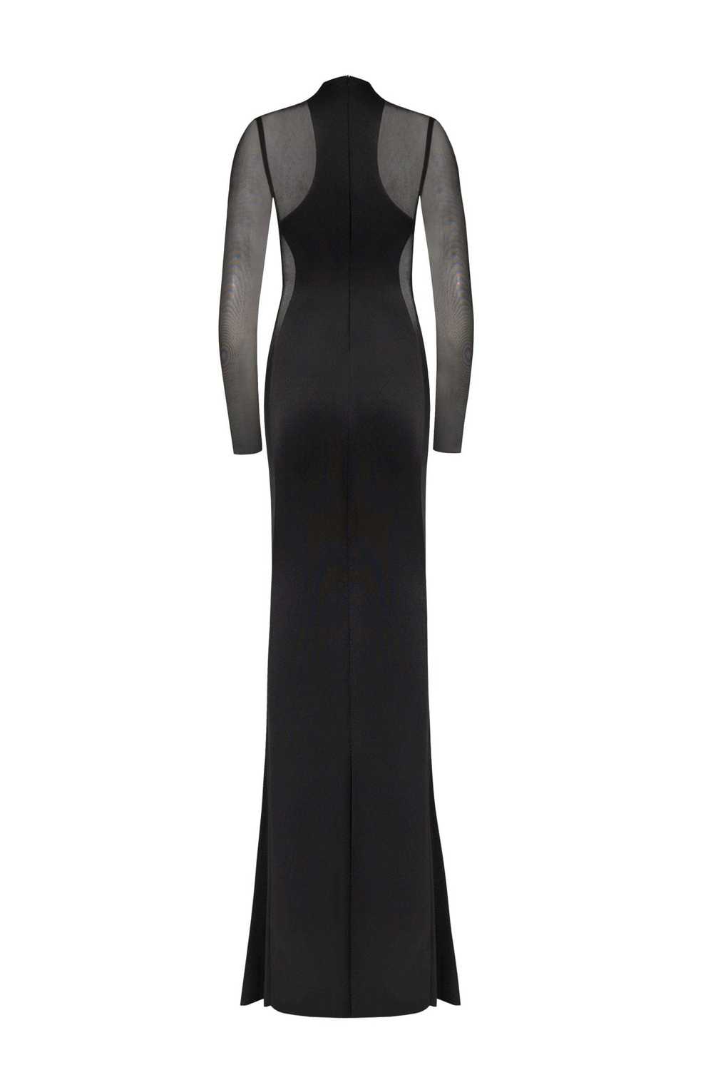 Milla Showstopper black dress with semi-transpare… - image 3