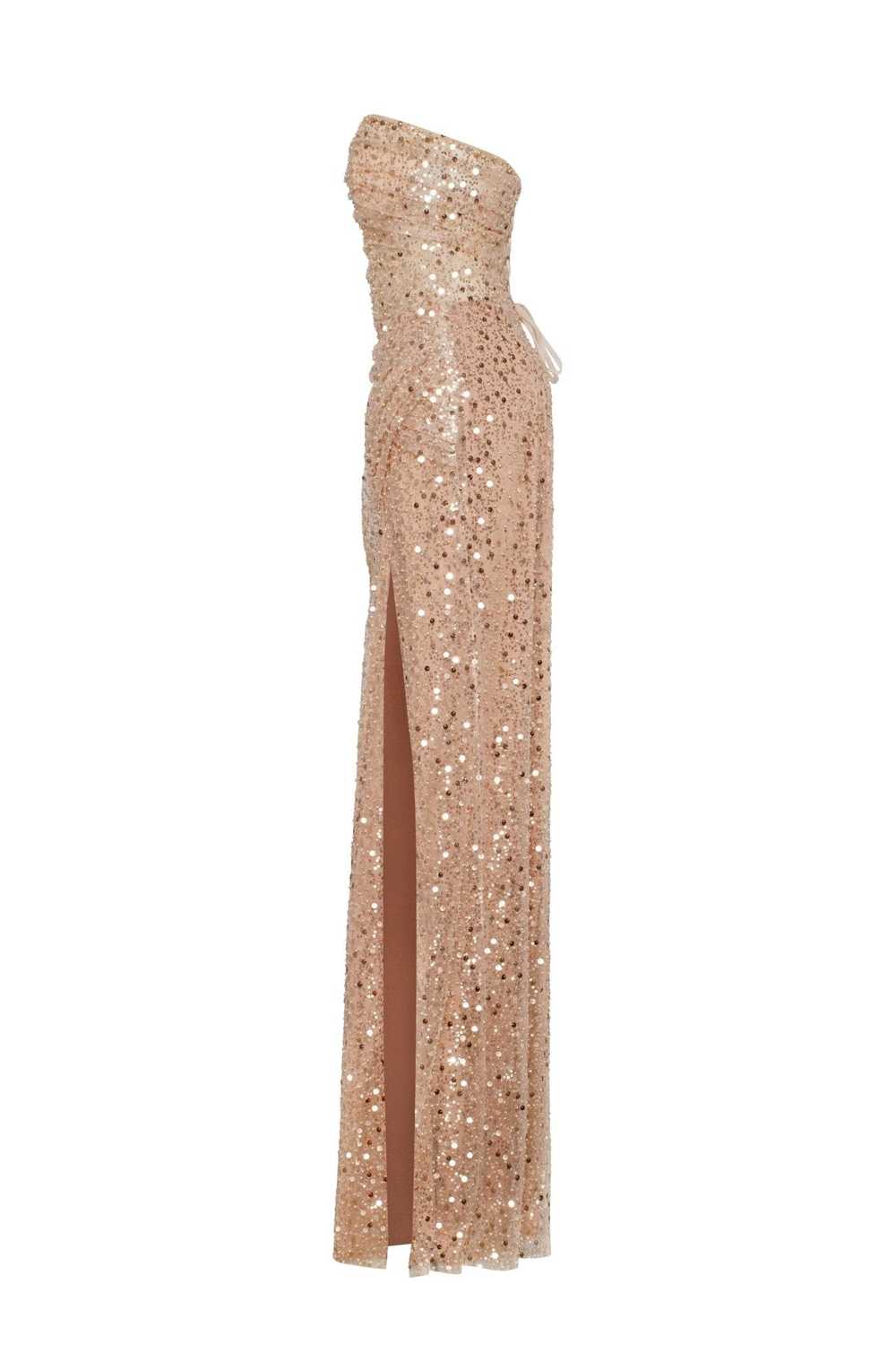 Milla Radiant maxi dress in gold - image 7