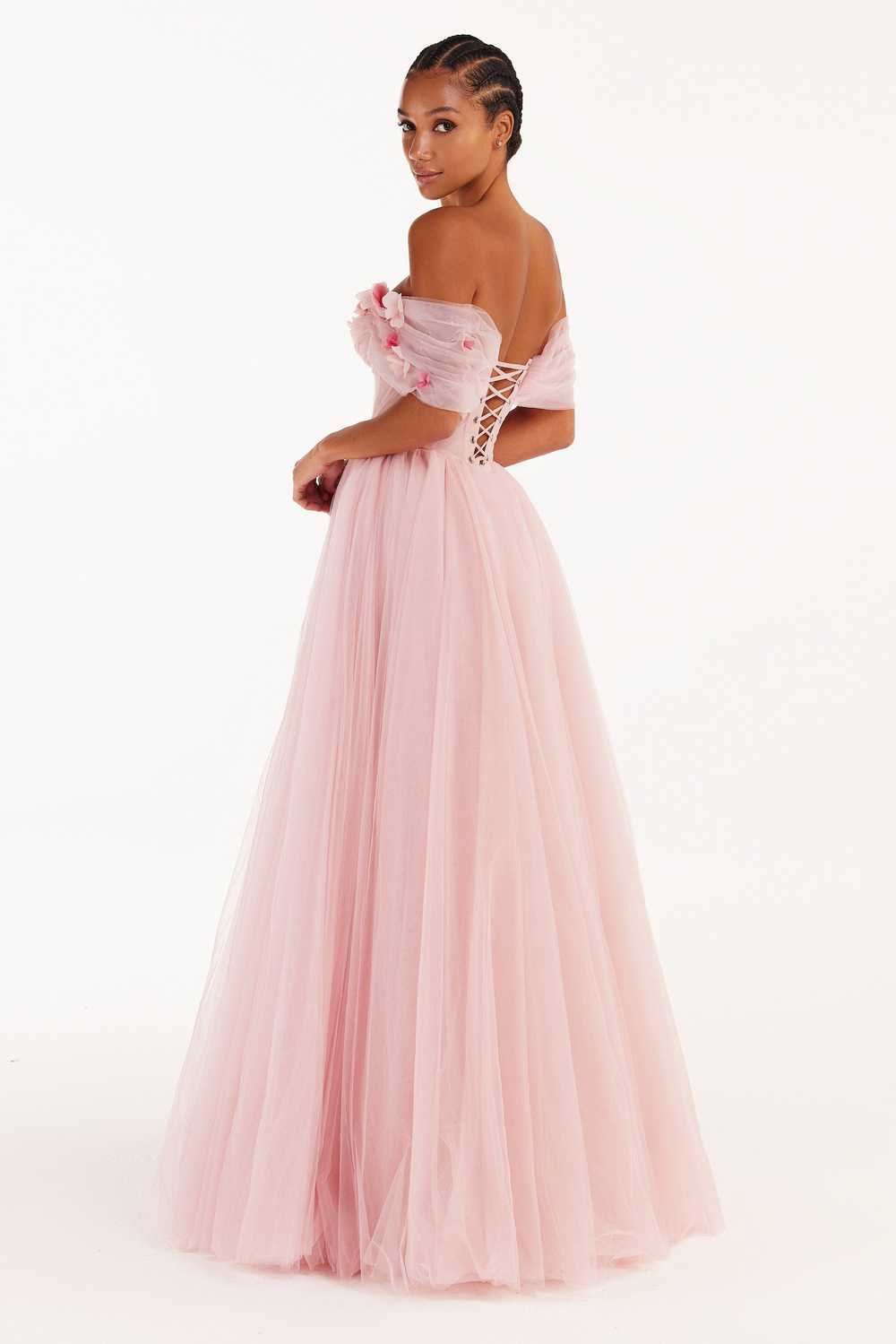 Milla Misty rose tulle princess-like dress - image 4