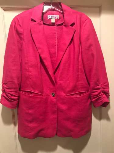 Michael Kors Fushia Pink Jacket Size 6
