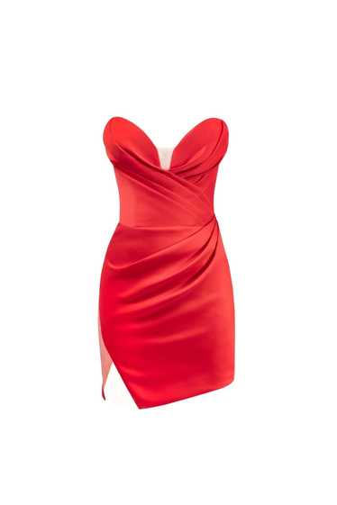 Milla Gorgeous scarlet red mini dress