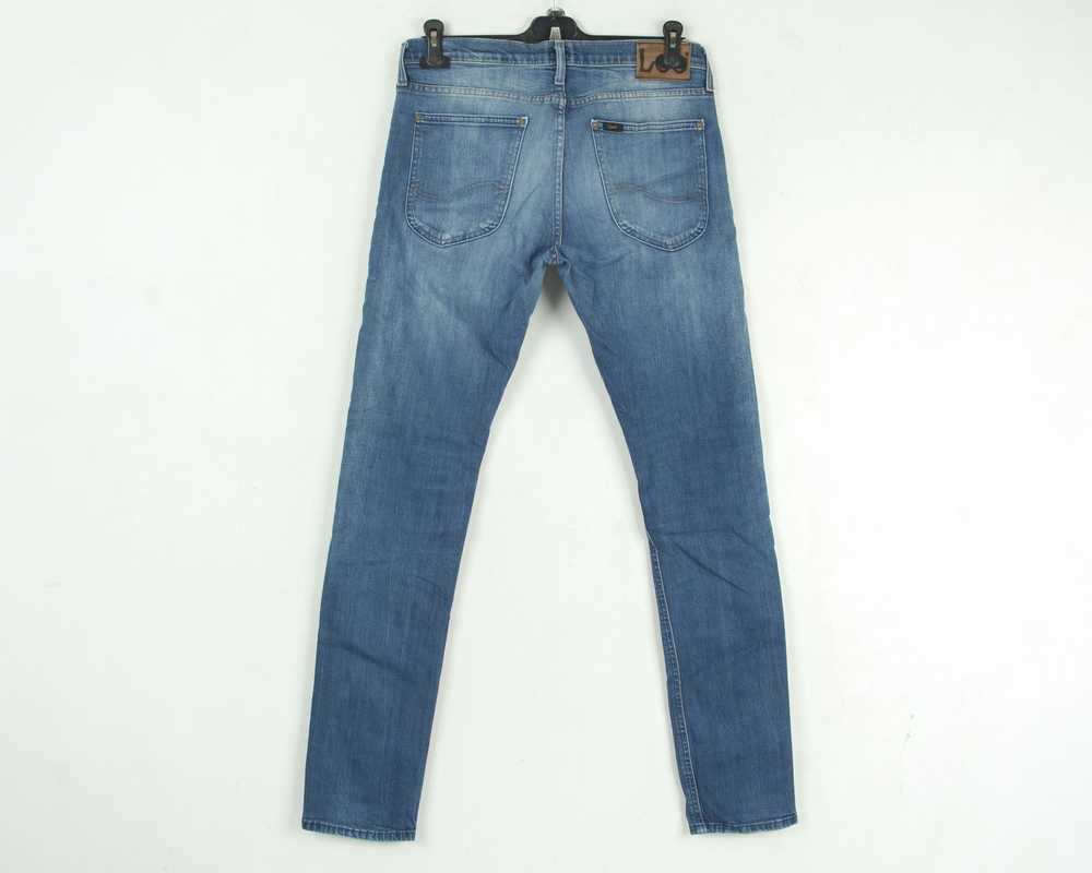 Lee 'Luke' W31 L32 Skinny Jeans Denim Pants Trous… - image 4