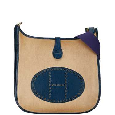 Hermes Hermes Evelyn GM Anne Shoulder Bag Natural… - image 1