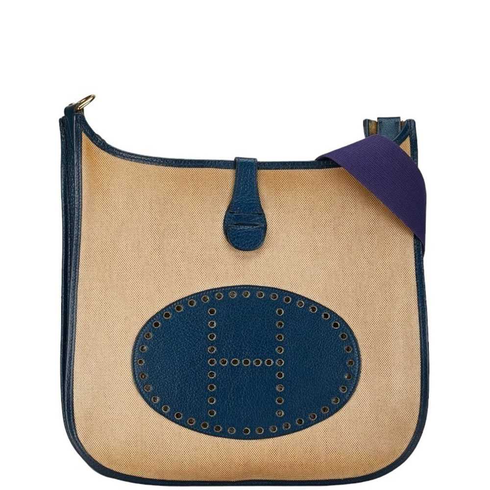 Hermes Hermes Evelyn GM Anne Shoulder Bag Natural… - image 2