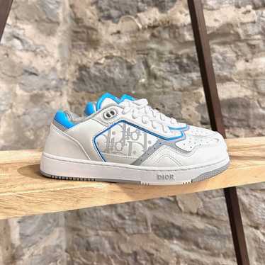 Dior Dior B27 White Blue Low-top Sneakers - image 1