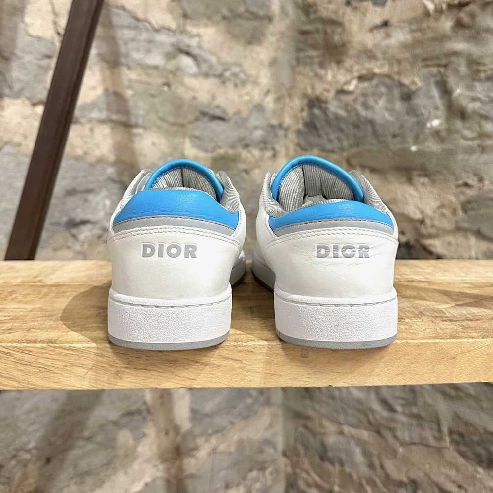 Dior Dior B27 White Blue Low-top Sneakers - image 6