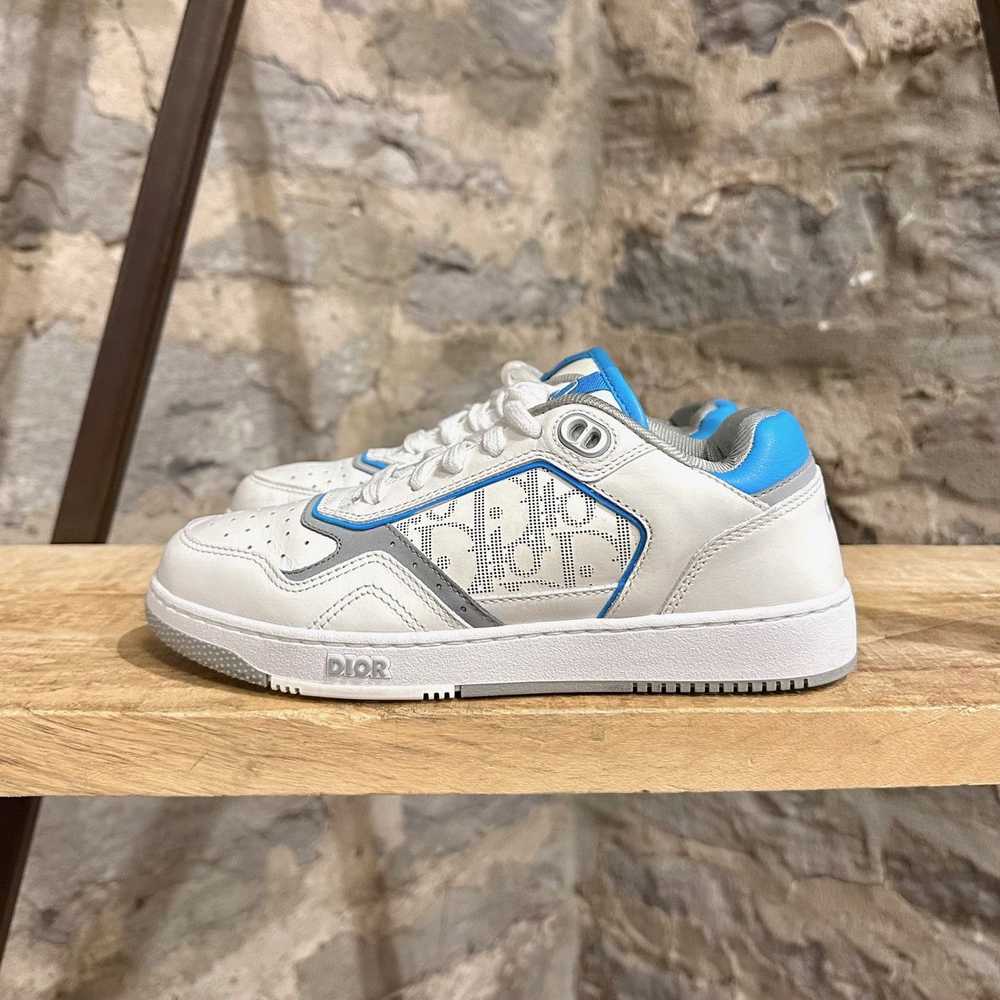 Dior Dior B27 White Blue Low-top Sneakers - image 7