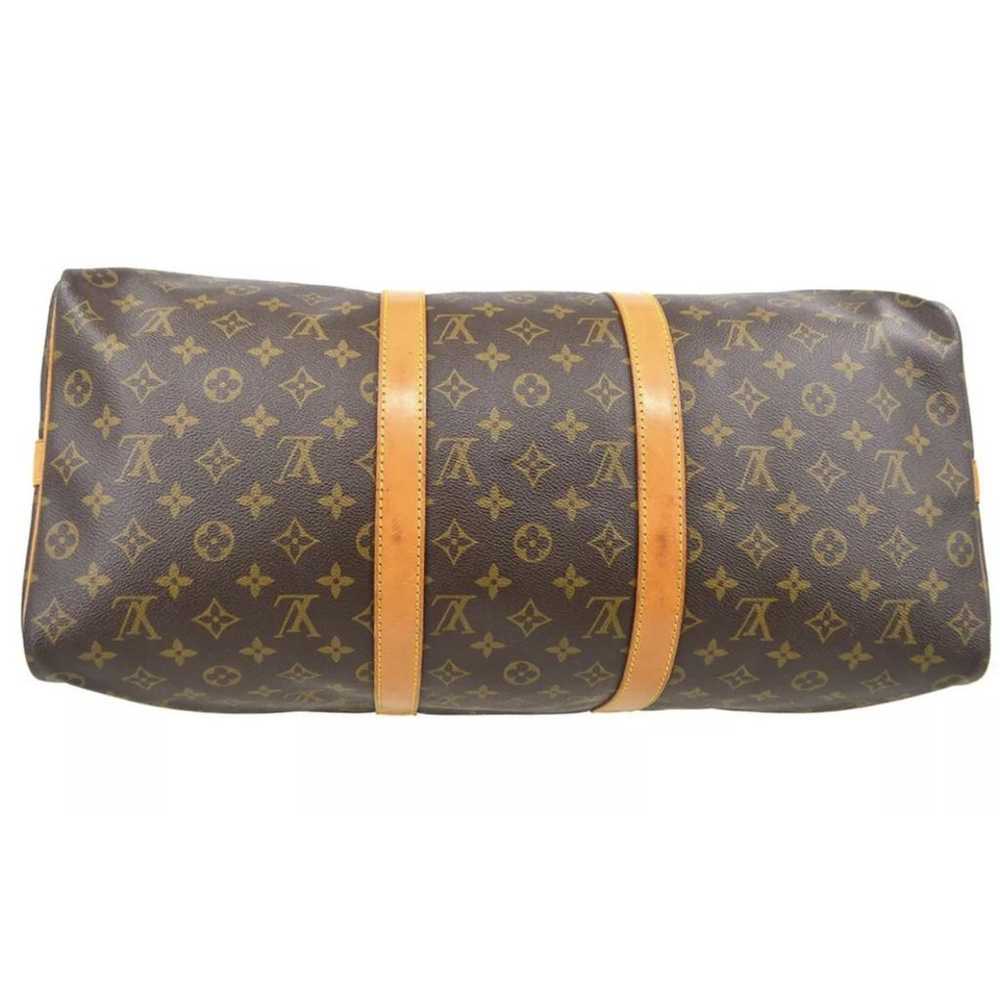 Louis Vuitton Keepall cloth travel bag - image 6