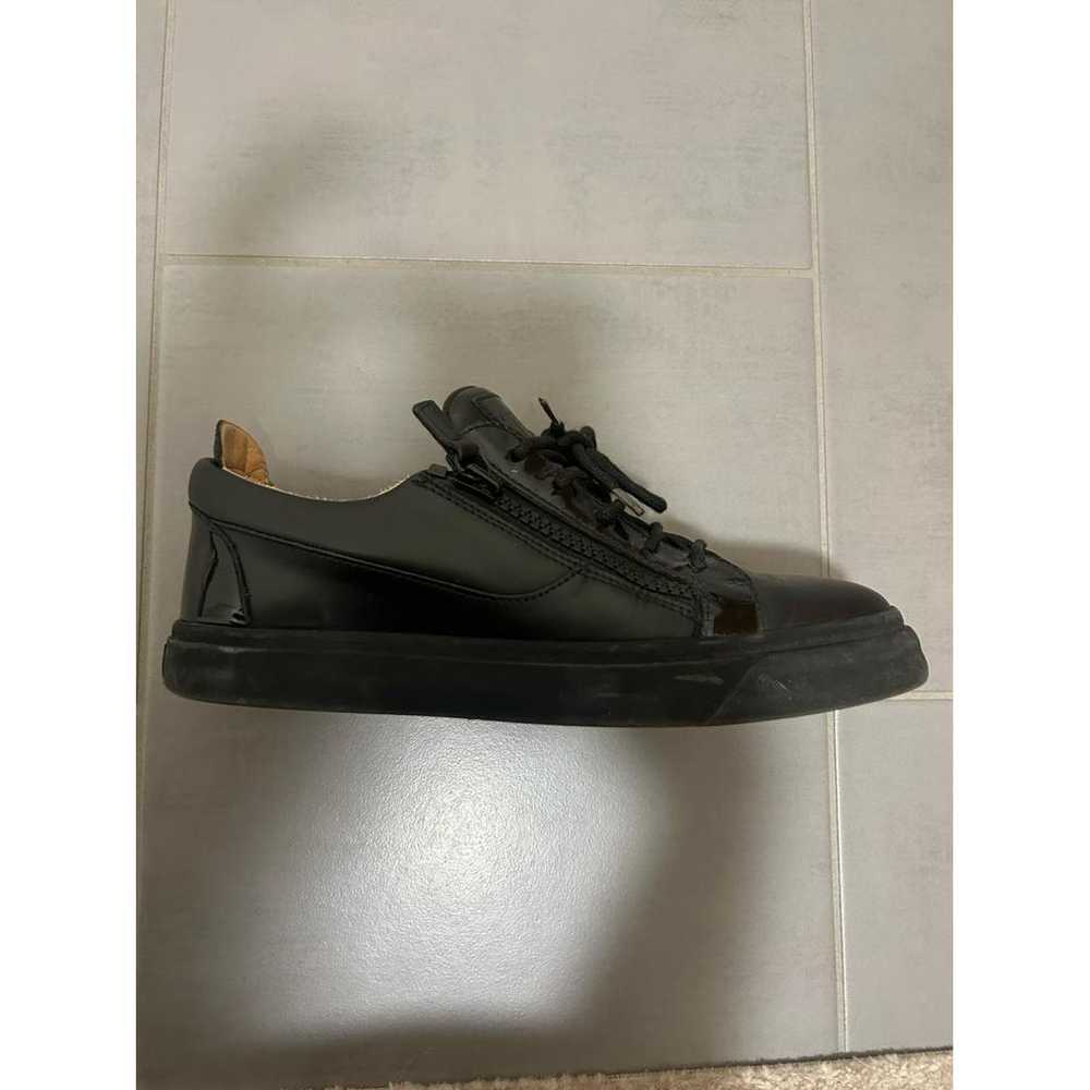 Giuseppe Zanotti Coby leather trainers - image 3