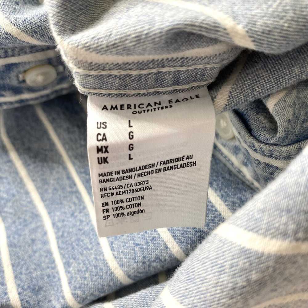 American Eagle Outfitters AMERICAN EAGLE Chambray… - image 6