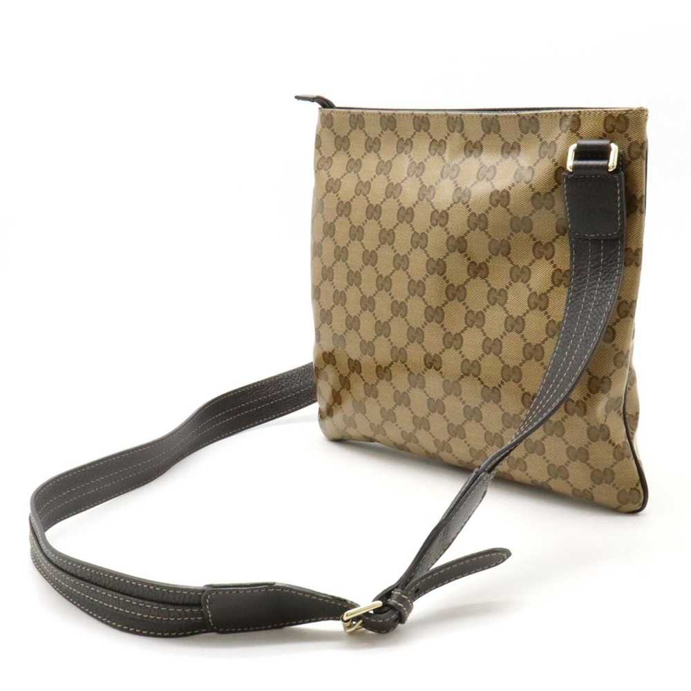 Gucci GUCCI GG Crystal Shoulder Bag Coated Canvas… - image 3