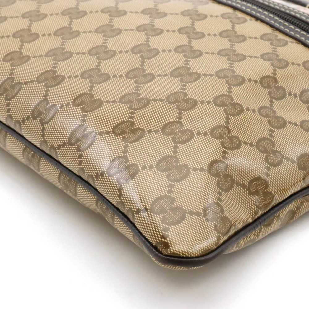 Gucci GUCCI GG Crystal Shoulder Bag Coated Canvas… - image 4