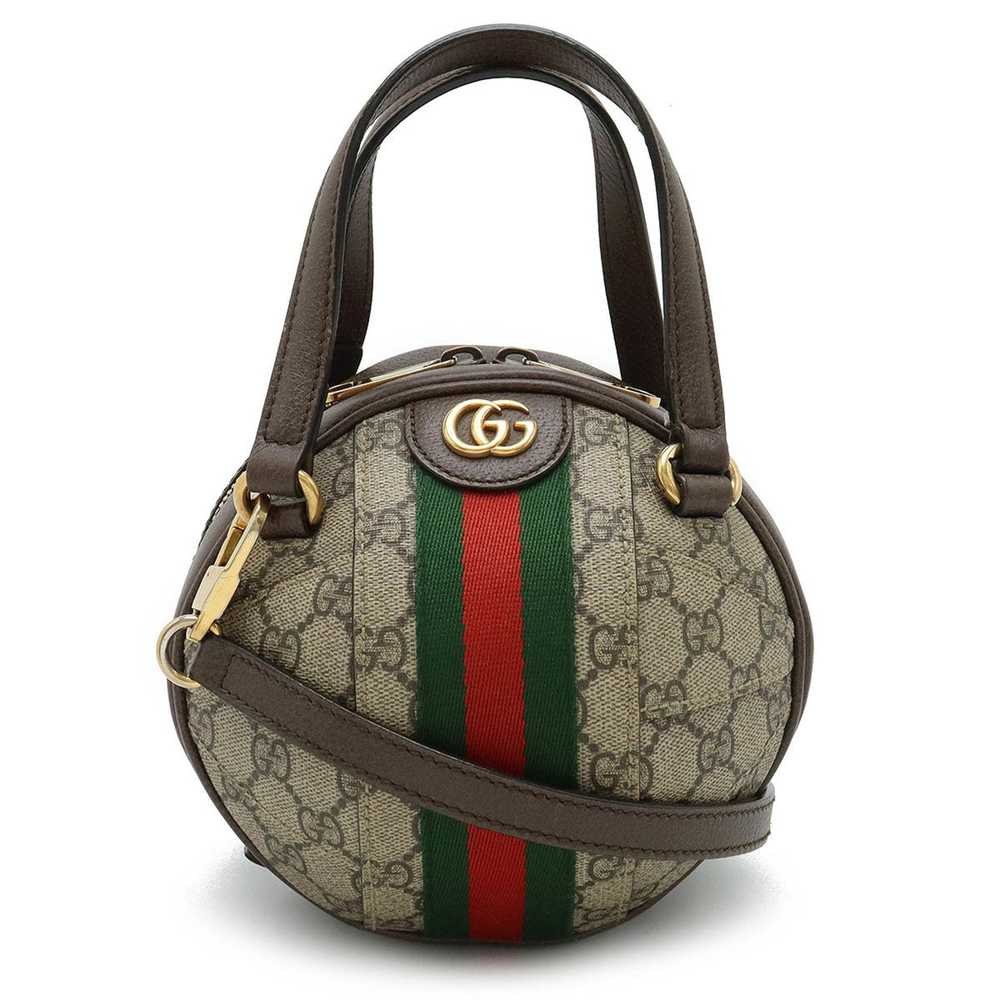 Gucci GUCCI Ophidia GG Supreme Handbag Shoulder B… - image 1