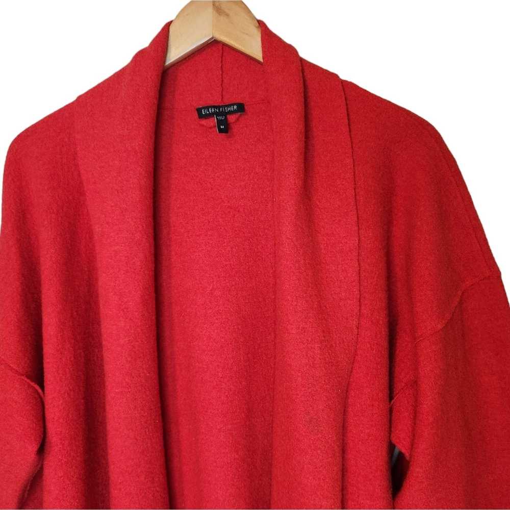 Eileen Fisher Eileen Fisher 100% Merino Wool Open… - image 7
