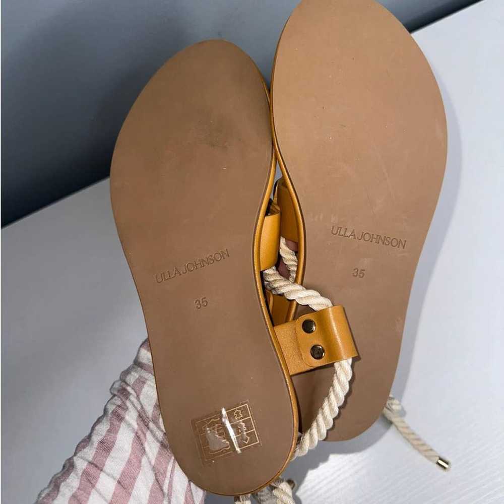 Ulla Johnson Leather sandal - image 6