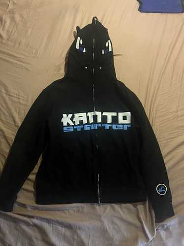 Kanto starter hoodie size - Gem