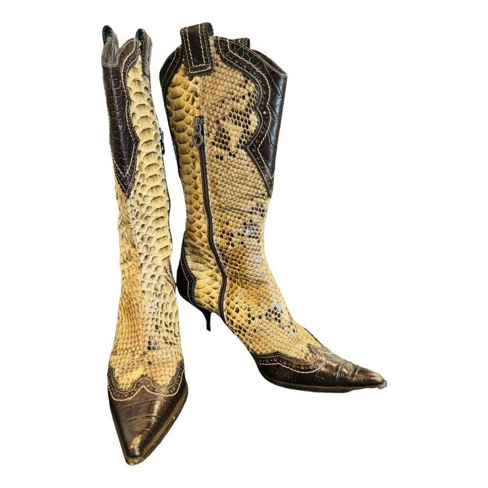 Vibram Leather western boots - image 1