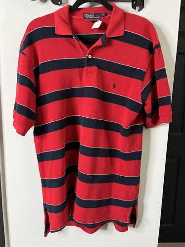 Polo Ralph Lauren Striped navy cotton Polo shirt