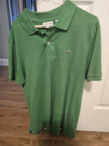 Lacoste Lime Green Lacoste Polo Slim Fit