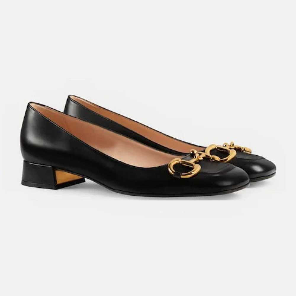 Gucci Leather ballet flats - image 2