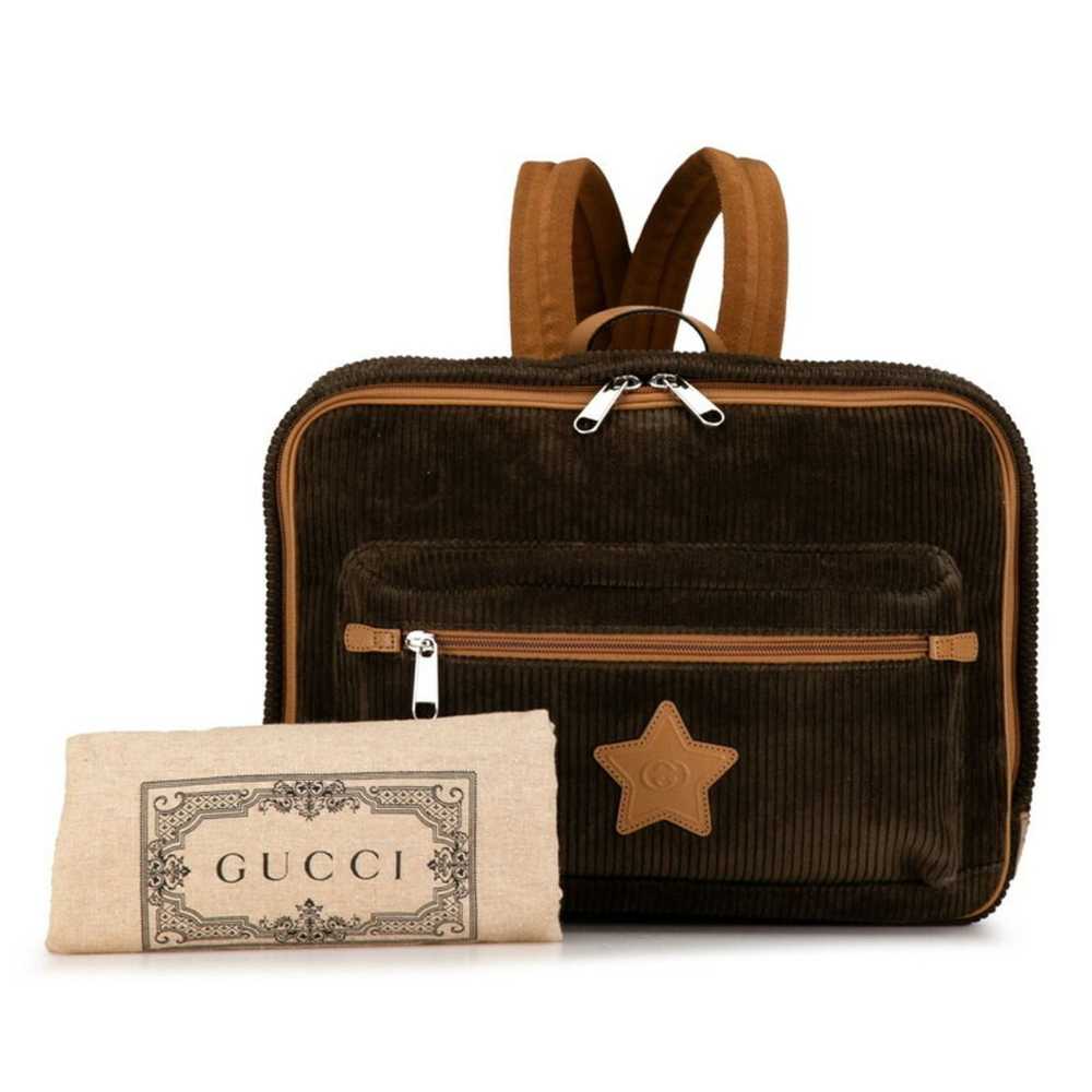 Gucci Gucci Double G Star Backpack 704946 Brown C… - image 10