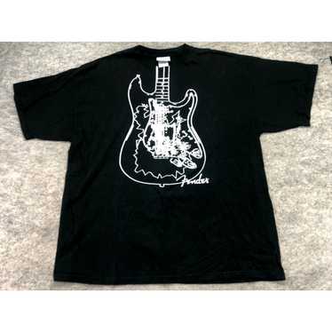 Fender Fender Shirt Men's Size 2X Black Guitar Pu… - image 1