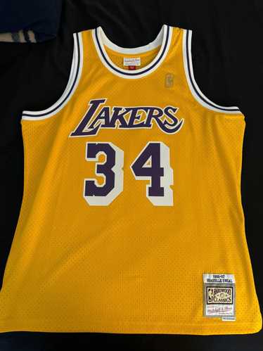 NBA Mitchell & Ness Shaq Los Angeles Lakers Jersey