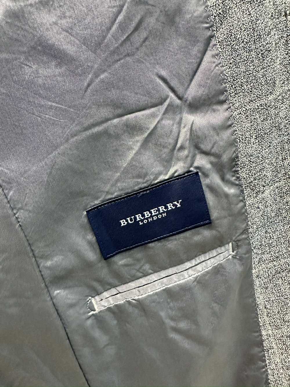 Burberry × Luxury Burberry London Wool Single Bre… - image 11